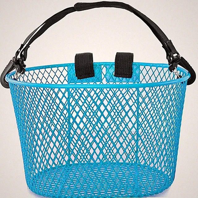 Adult Bike Basket Front, Bicycle Basket for Women, Waterproof Metal Wire Bicy...