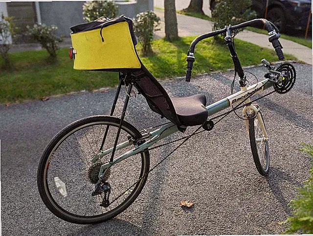 Bacchetta Giro Recumbent Bike with Kickstand and Carry Bag -- Great Condition