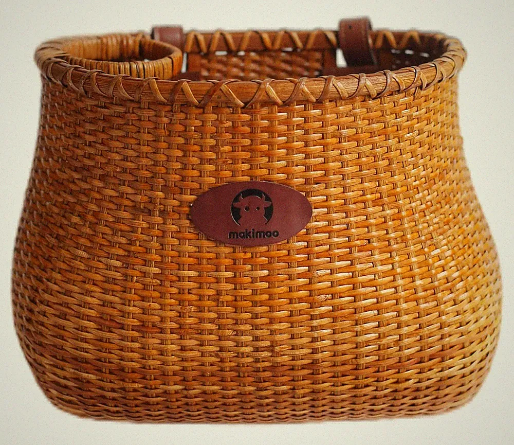 Bike Basket for Women's Beach Cruiser or Scooter The Original Wicker Bicycle
