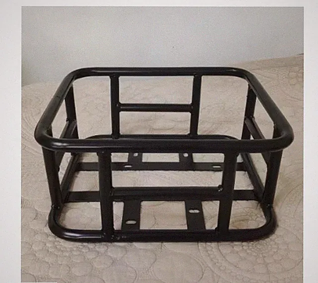 Bike Baskets Rear Bike Pannier Bicycle Basket Black - A0199