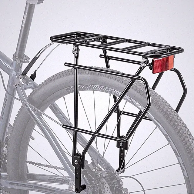 Bike Rack with Basket Cargo Pannier Touring Carrier fit 26”29” 700c NonDisc