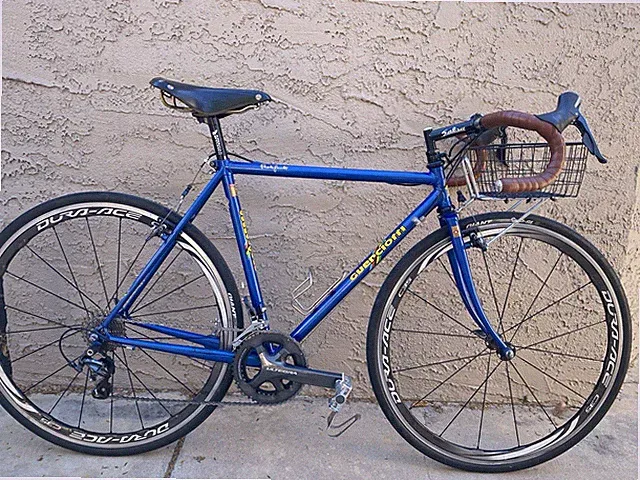 Guerciotti cyclocross bike with super cool upgrades for speed, style, function