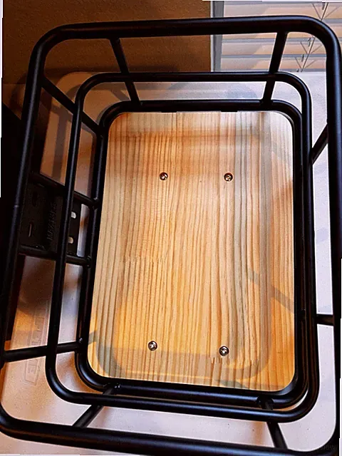 High Quality FRONT Electric Bicycle High Gauge Steel Cargo Basket 15"x11.5"x6"