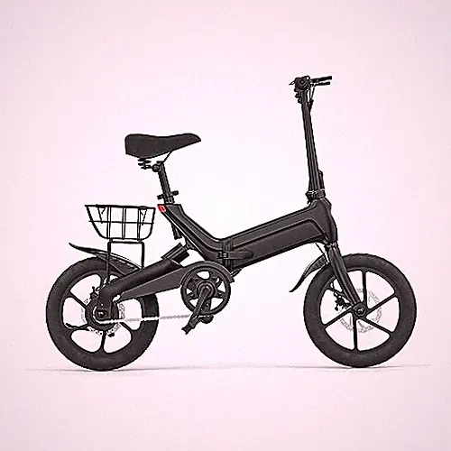 JETSON REAR BICYCLE BASKET FOR HAZE ELECTRIC BIKE, SECURE FIT - BLACK