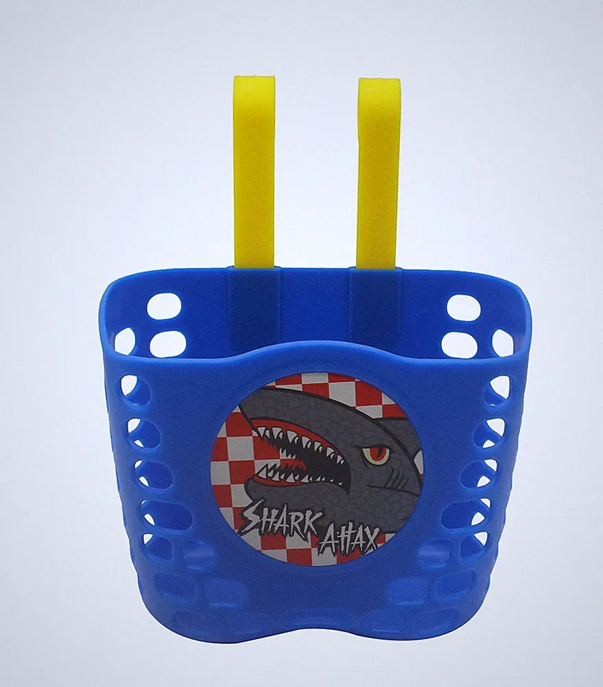 Kids Bike Basket for Bicycle, Trike, Balance Bike - Blue - YL traV design