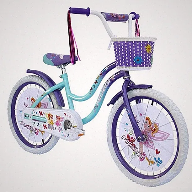 Micargi Ellie 20" Kid Girl Bike Basket Kickstand Coaster Brake 7-14 Years Old