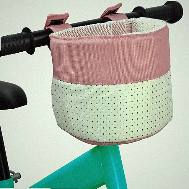 Mkuero Kids Bike Basket, Soft Doll Bike Seat, Girls Bicycle Basket for Toy Do...