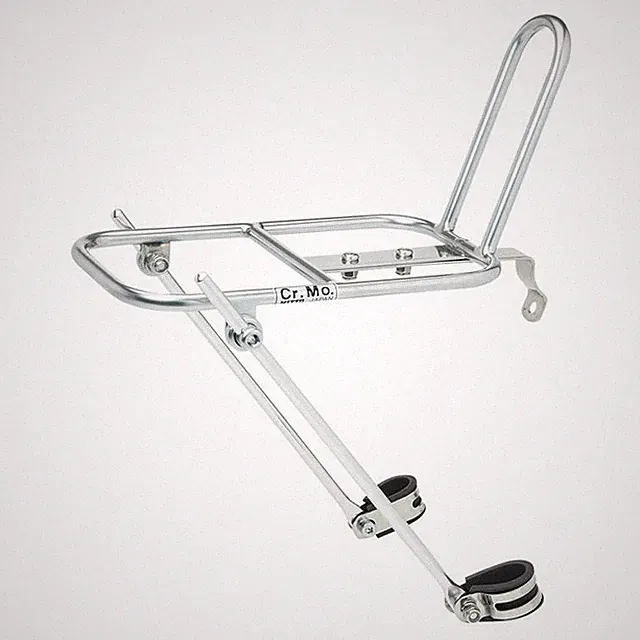Nitto M18 Front Rack Carrier Chrome Plated Silver Dull Bike Basket Mount New