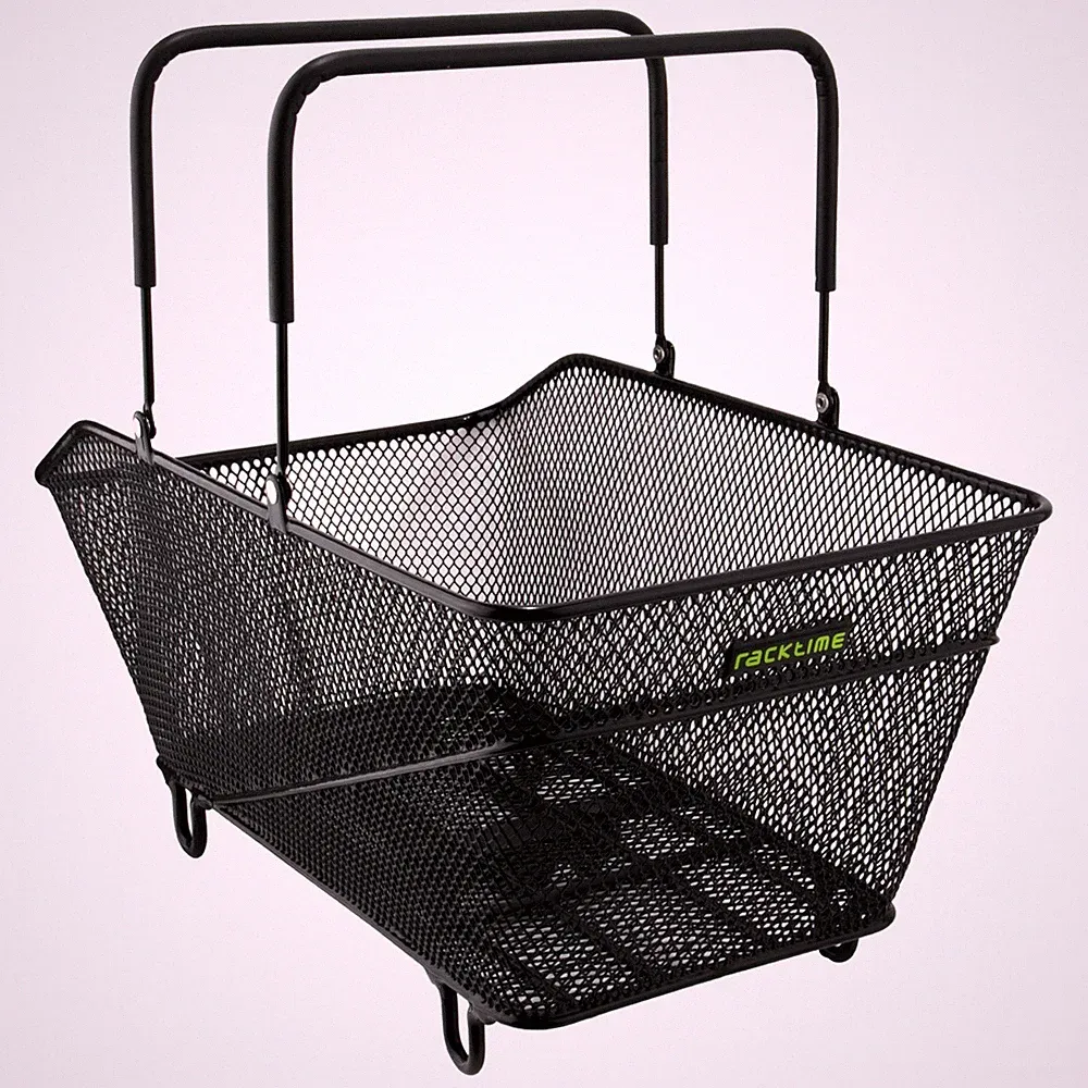 Racktime Baskit Trunk Bicycle Rear Basket 28L Steel & Vinyl for Bike Touring