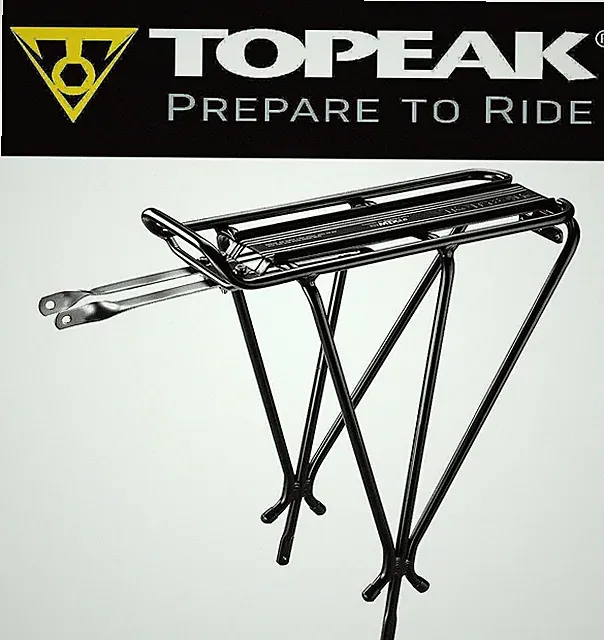 Topeak TA2126B Explorer MTX 2.0 Rear Bike Rack QuickTrack fit Trunk Bag 26 / 700