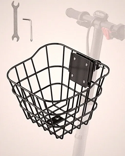 VEVOR Front Bike Basket Electric Scooter Basket with Fixed Bracket Kids/Adult
