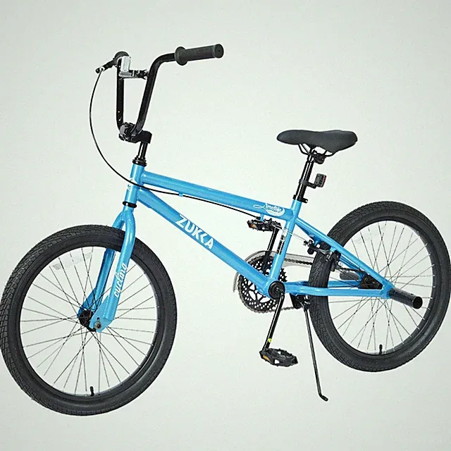 ZUKKA 20 Inch Mountain Bike BMX Handlebar Bicycle Single Speed Kids Bike,Blue